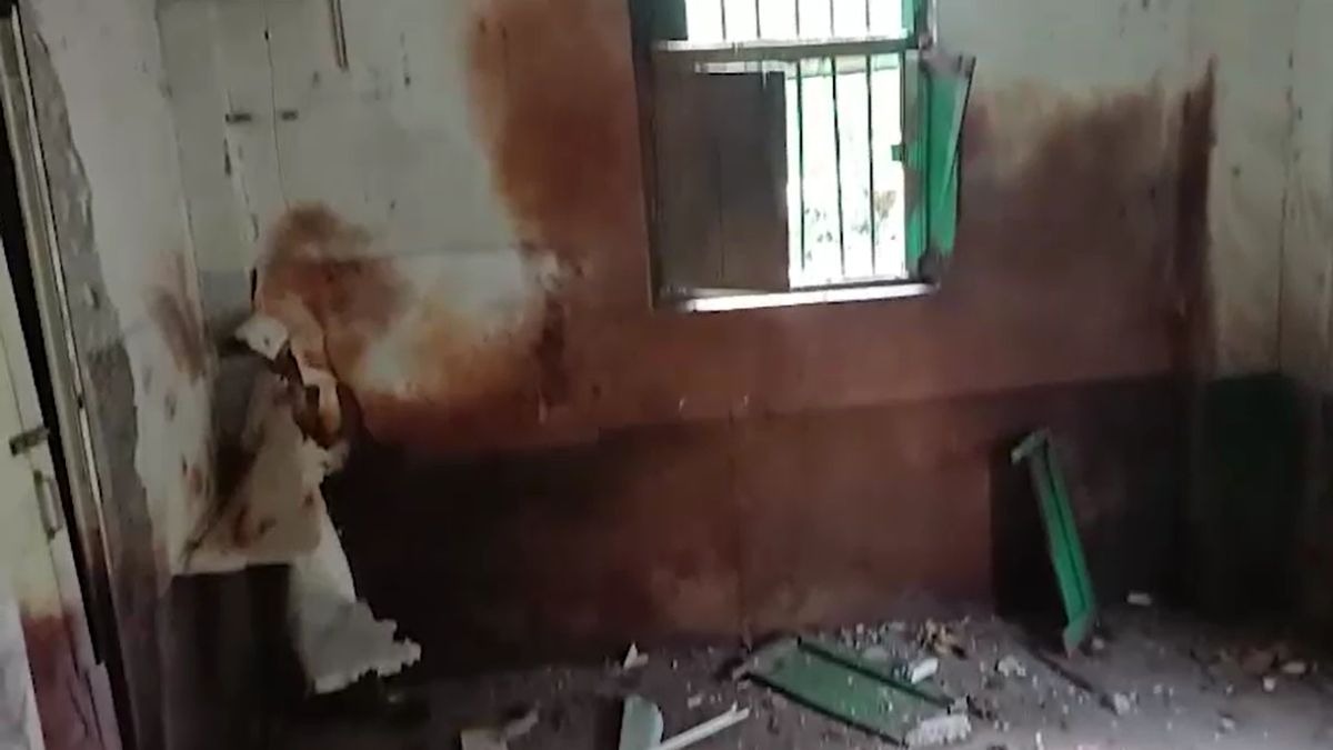 कमरे में हुआ जोरदार ब्लास्ट, सामने आया वीडियो. (Photo: Screengrab)