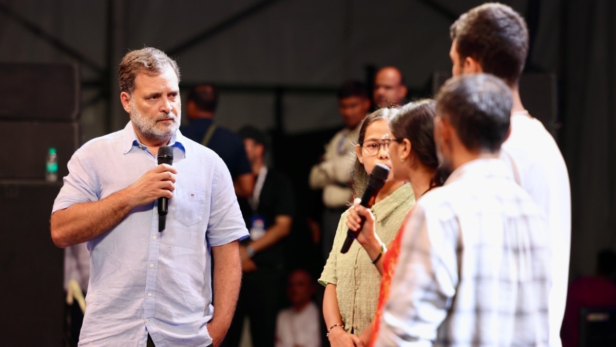 राहुल गांधी देहरादून पहुंचे थे. (Photo- X/Congress)