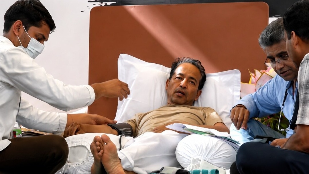 Sonam Wangchuk health update