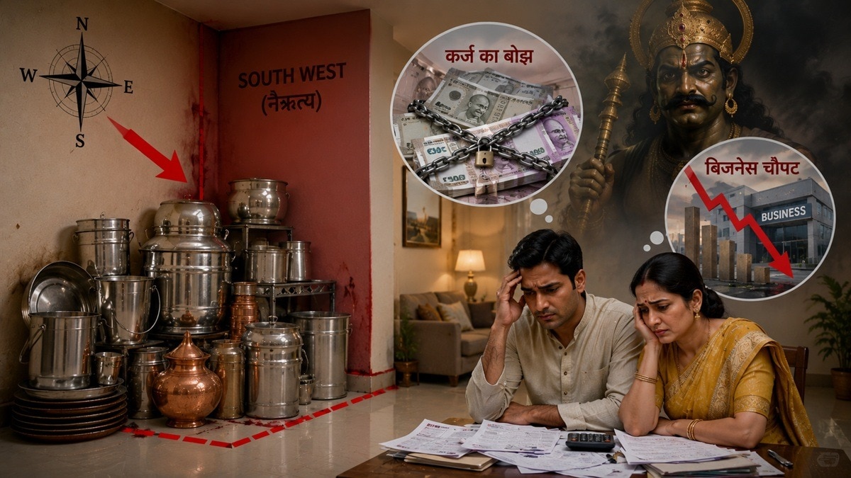 सिर से नहीं उतरेगा कर्ज, काम भी चौपट! इस दिशा में न रखें स्टील-ताम्बा
