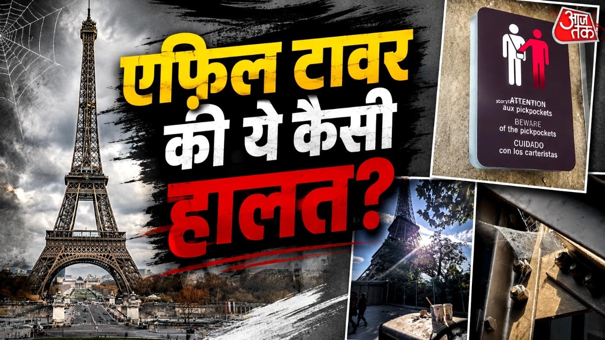 धूल, गंदगी और पॉकेटमारों का डर... एफिल टावर पहुंची महिला ने दिखाई 'असलियत', वीडियो वायरल
