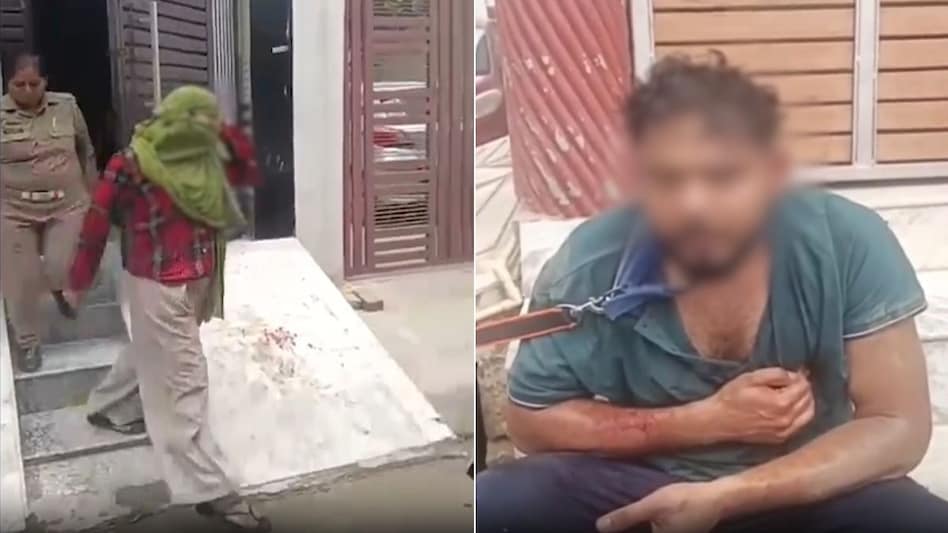 भीड़ का क्रूर चेहरा! लड़की से मिलने गए युवक को पीटा, फिर कुत्ते का पट्टा डालकर खंभे से बांध दिया… भीड़ का क्रूर चेहरा! लड़की से मिलने गए युवक को पीटा, फिर कुत्ते का पट्टा डालकर खंभे से बांध दिया…