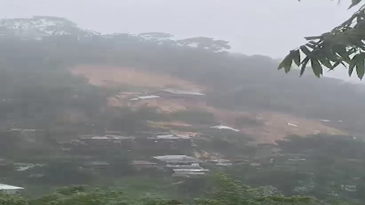 नागालैंड में लैंडस्लाइड. (photo: ITG)