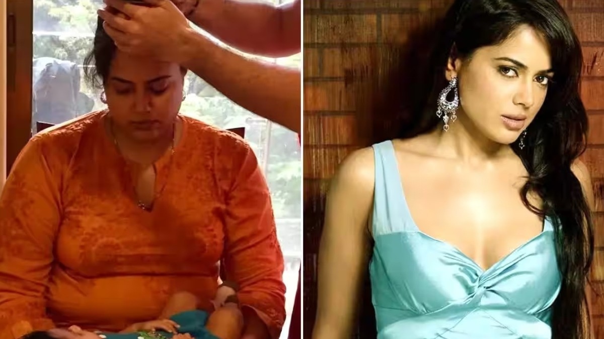 sameera reddy opens up on postpartum depression