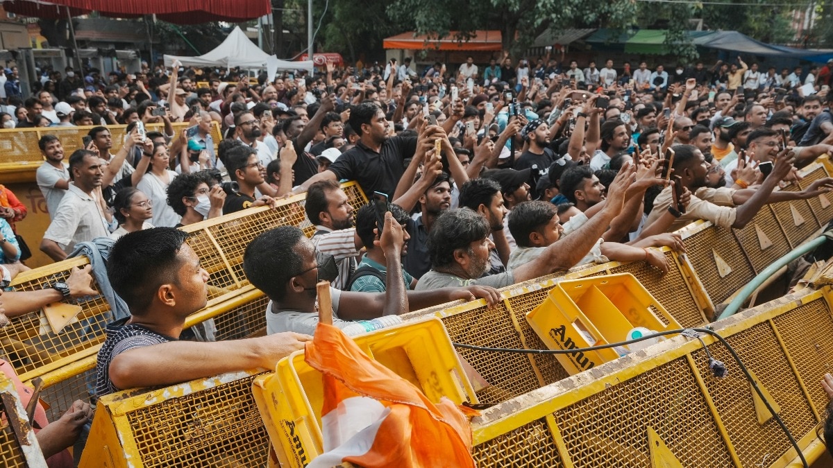  Jantar Mantar by the Cockroach Janta Party protest