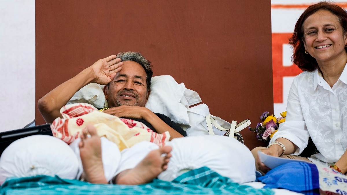 सोनम वांगचुक ने अस्पताल को लिखा पत्र. (Photo: PTI)