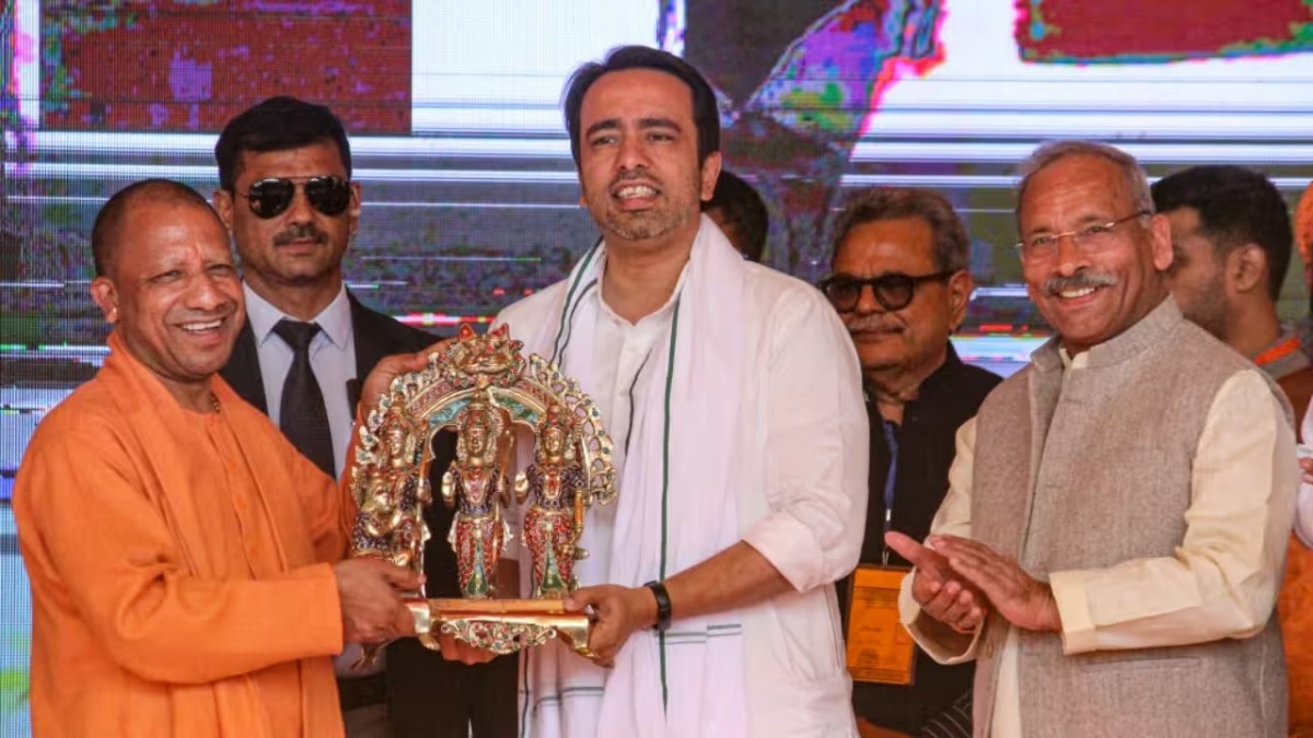 jayant chaudhary and cm yogi adityanath chemistry