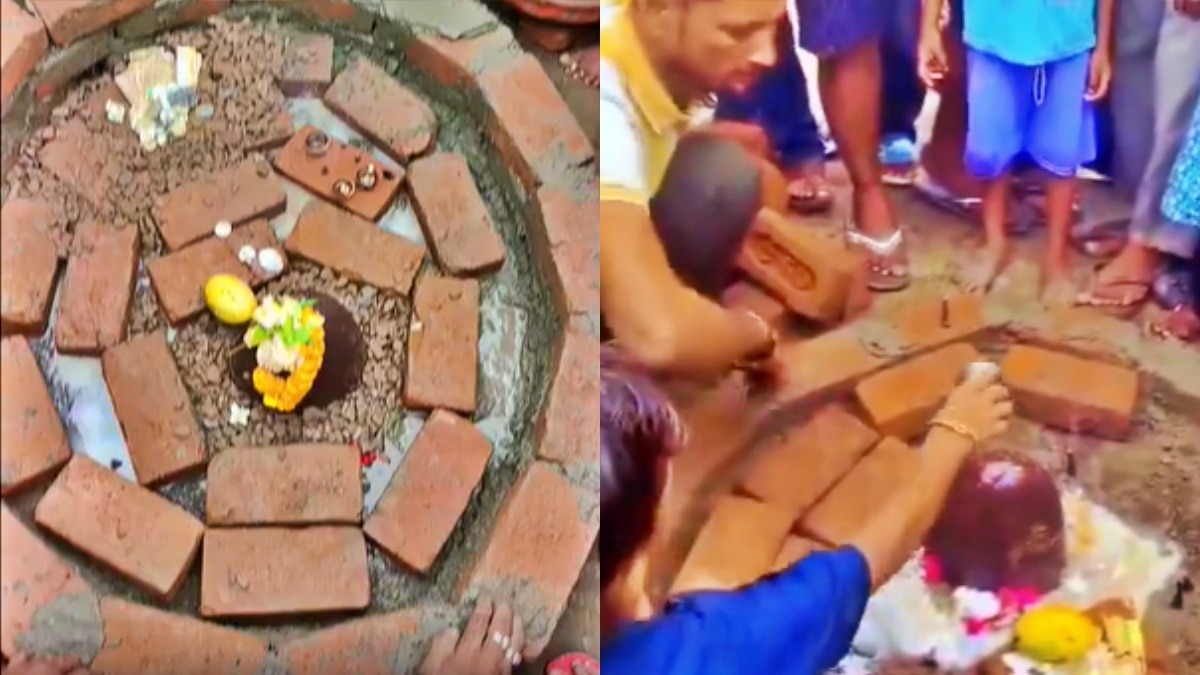आगरा के बाद अब बुलंदशहर में 'चमत्कार': तालाब की खुदाई में निकला 'शिवलिंग'