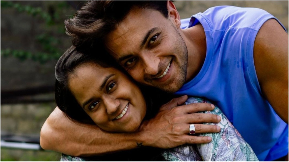 Aayush Sharma and Arpita Khan