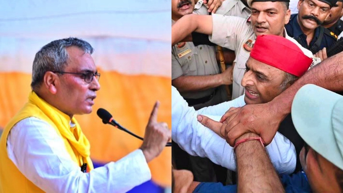 राजभर का अखिलेश पर तंज (Photo- Screengrab)