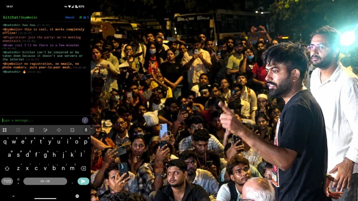 CJP protest, delhi protest, education minister, offline messaging, how to text without internet, offline messaging apps,