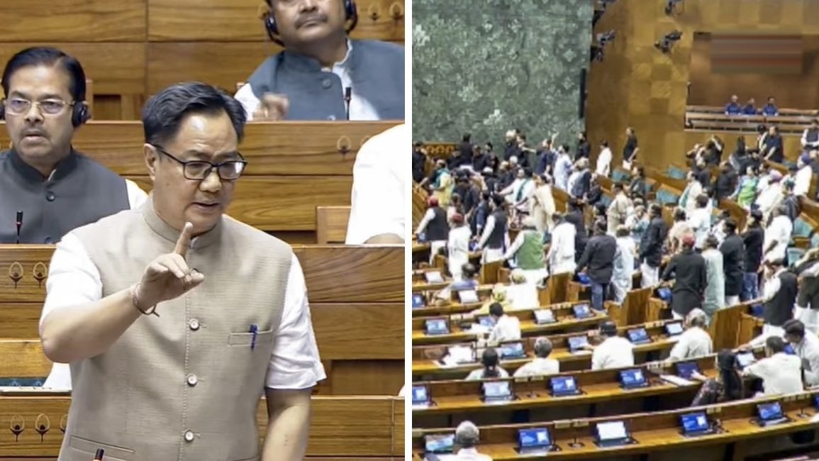 संसद में तीसरे दिन भी जोरदार हंगामे से नहीं हो सका कामकाज (Photo: ITG)