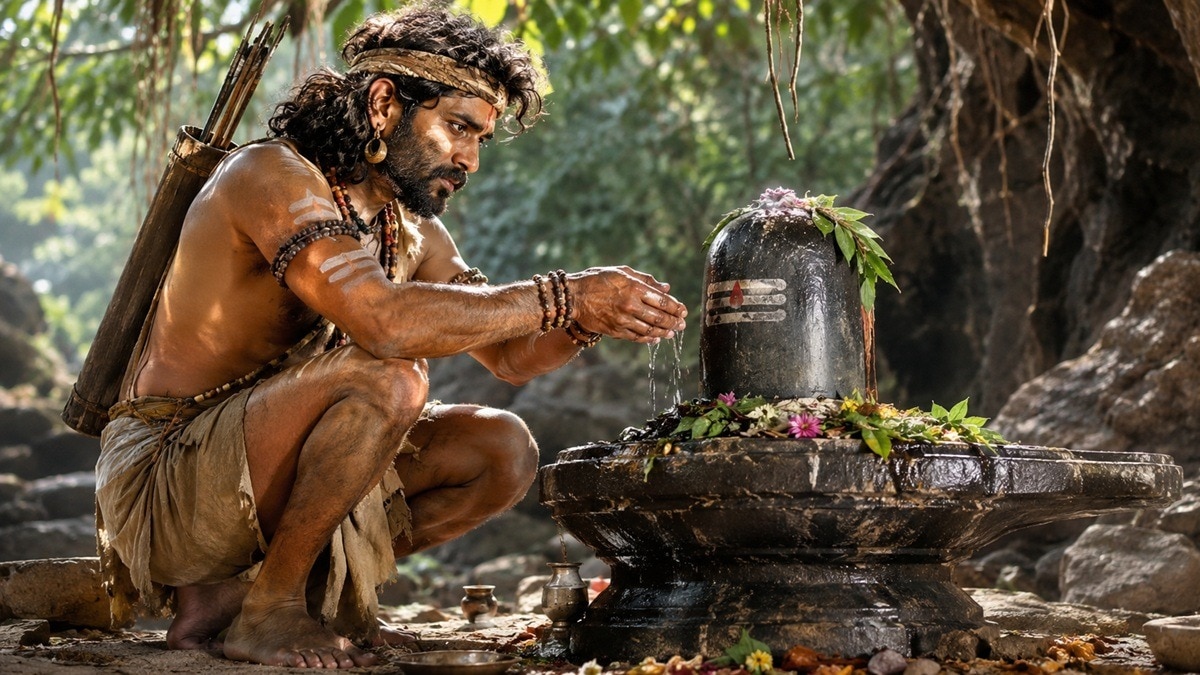 कन्नप्पा दक्षिण भारत के जंगलों में रहने वाला एक शिकारी था. उसका पूरा जीवन जंगलों के बीच गुजरा. इसलिए उसे न तो शास्त्रों की जानकारी थी और न ही मंत्रों व पूजा की विधियों से वो अवगत था. (प्रतीकात्मक तस्वीर)