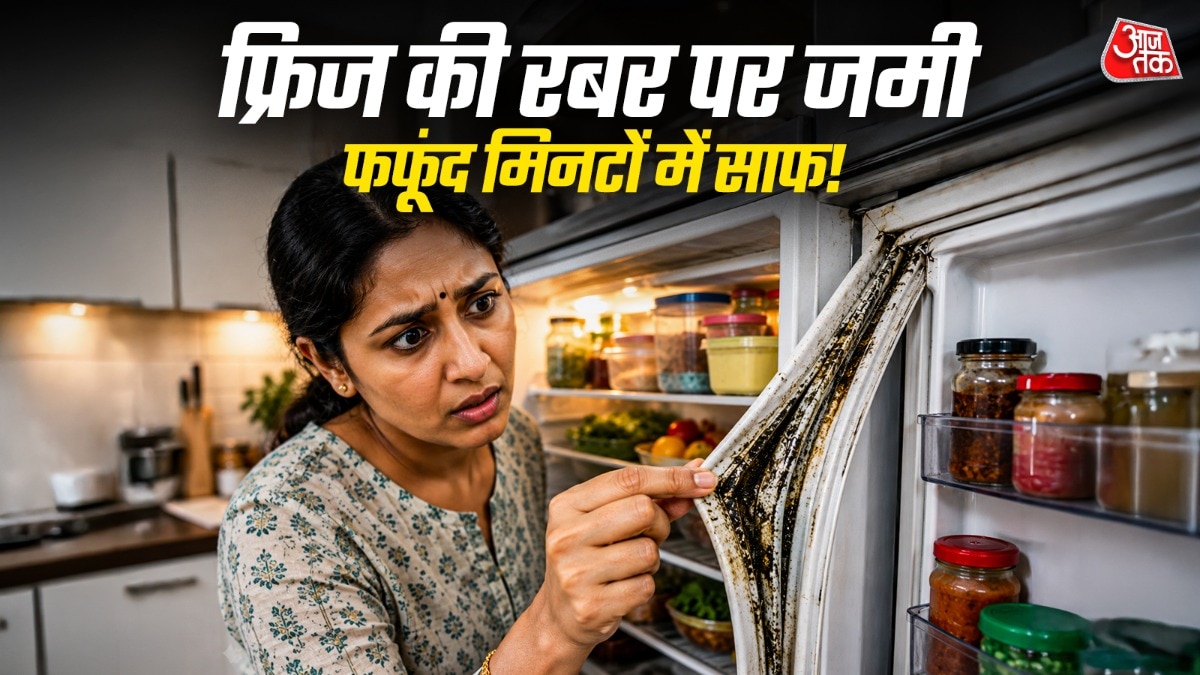 फ्रिज की रबर सील को टूथपेस्ट से भी साफ किया जा सकता है. (Photo: ITG)