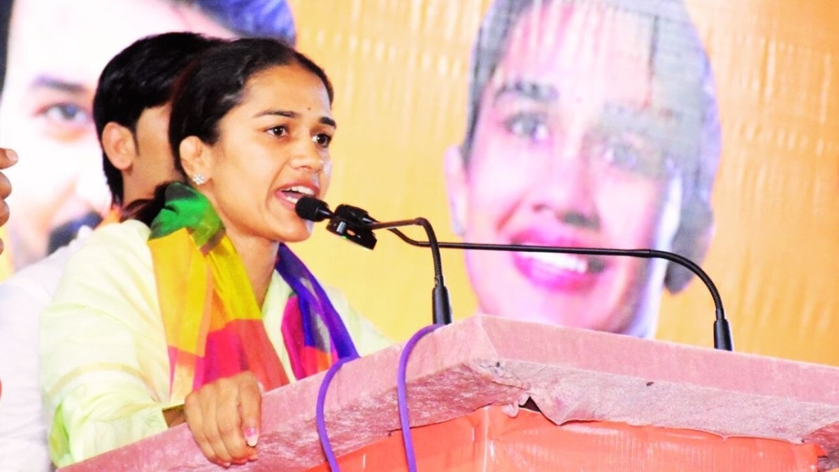 BJP leader and former wrestler Babita Phogat