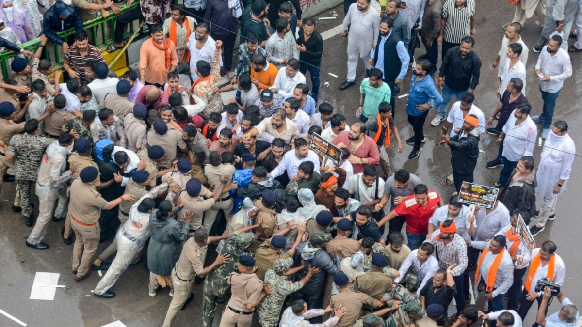 भाजपा कांग्रेस में टकराव