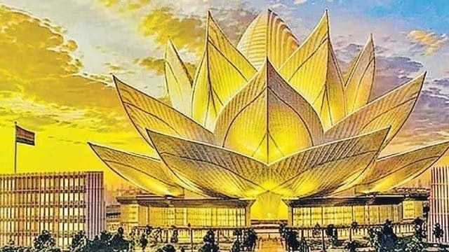 कुछ इस तरह बनेगी यूपी की नई विधानसभा (AI- Photo)