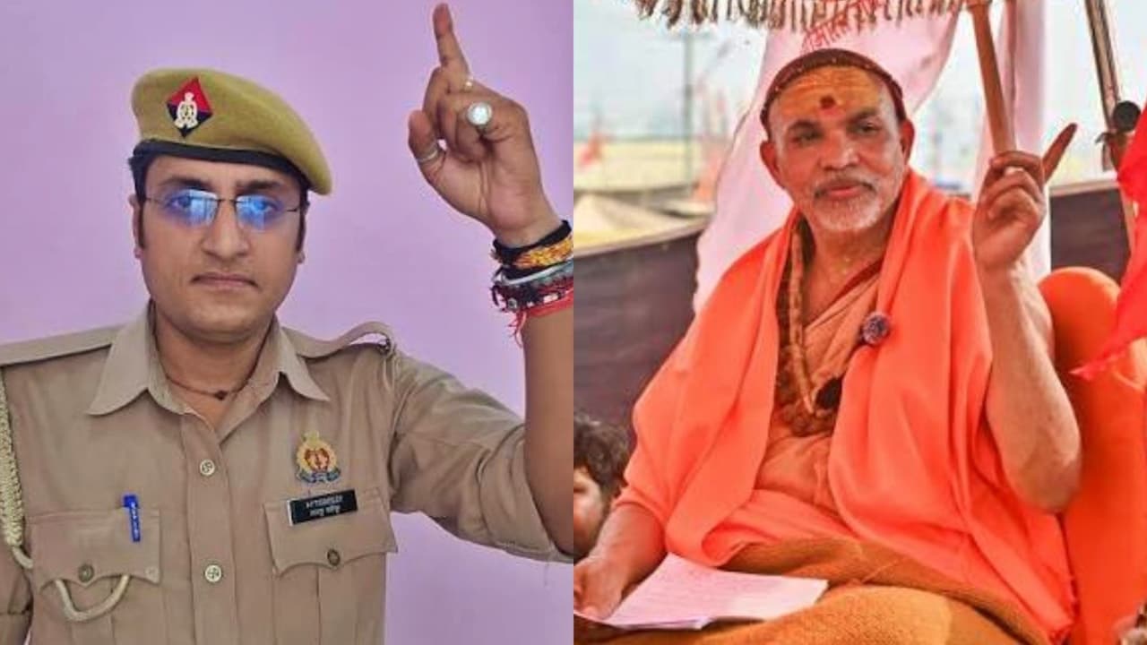 बर्खास्त सिपाही सुनील शुक्ला को अविमुक्तेश्वरानंद ने दिया बड़ा ऑफर