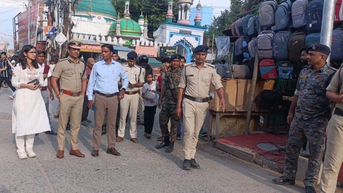 प्रशासन ने शांति बनाए रखने की अपील की.(Photo: DistrictAdministration.darbhanga)