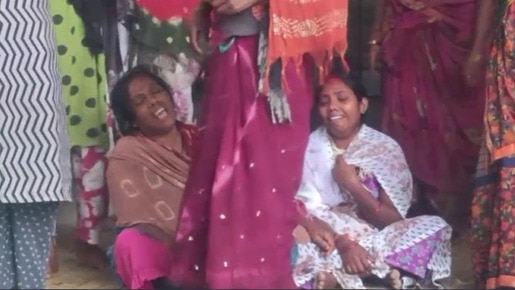 पूरे गांव में पसरा मातम.(Photo: Screengrab)