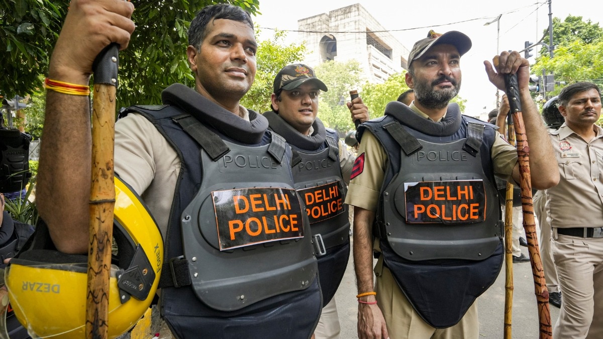 दिल्ली पुलिस ने बताया कि प्रदर्शन स्थल पर FRS से 2500 से ज्यादा संदिग्ध आपराधिक पृष्ठभूमि वाले लोगों की पहचान (Photo: PTI)