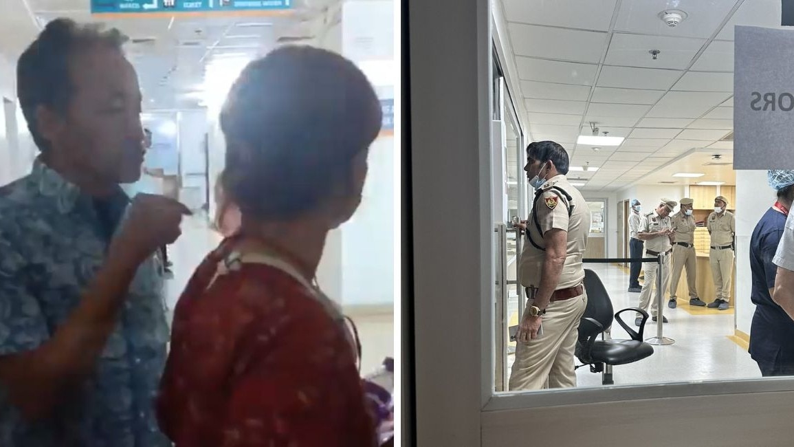 'अस्पताल छोड़ने की जिद कर रहे थे सोनम वांगचुक', वायरल वीडियो पर सफदरजंग का बयान