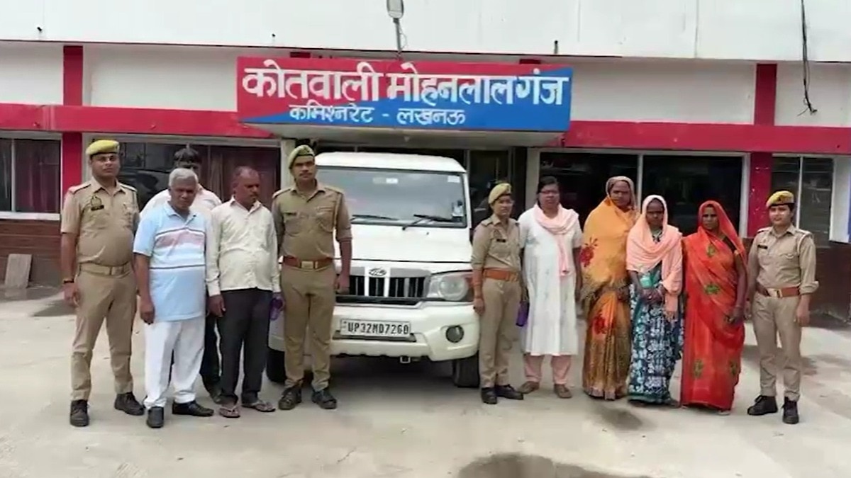 लखनऊ में धर्मांतरण के अंतरराज्यीय सिंडिकेट का पर्दाफाश, पास्टर दंपति समेत 7 गिरफ्तार