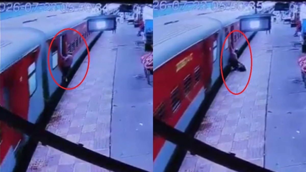 CCTV में कैद हुआ दर्दनाक हादसा.(Photo: Screengrab)