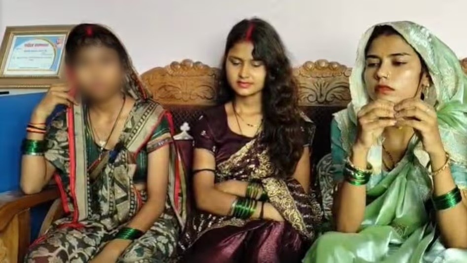 three sisters from Amroha appeared before the camera (Photo- ITG)