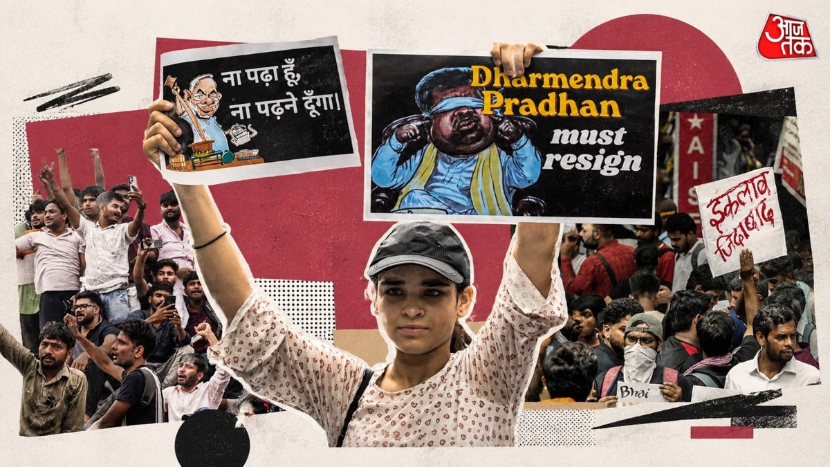 जंतर-मंतर पर प्रदर्शन के बाद धर्मेंद्र प्रधान ने इस्तीफा दे दिया है. (Photo- ITG)