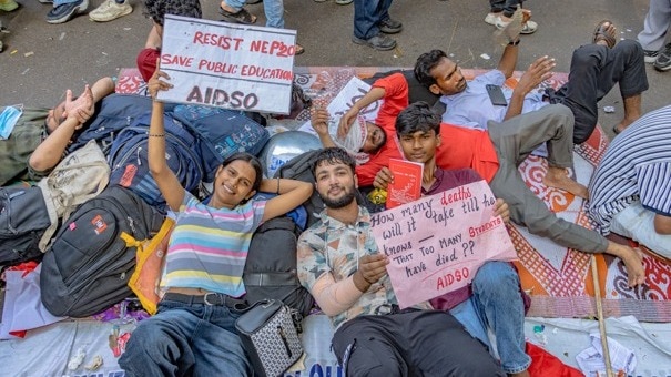 CJP protest Delhi.