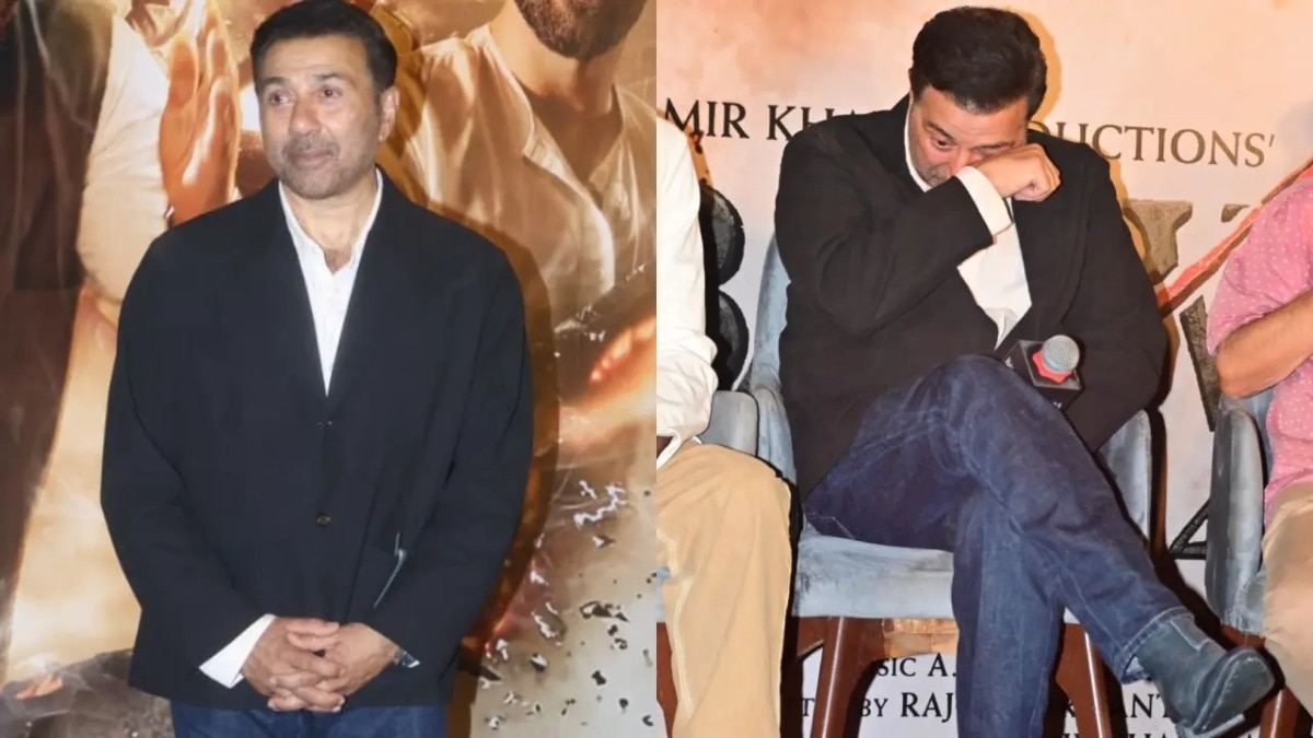 Sunny deol cried after dharmendra last seen film batwara 1947