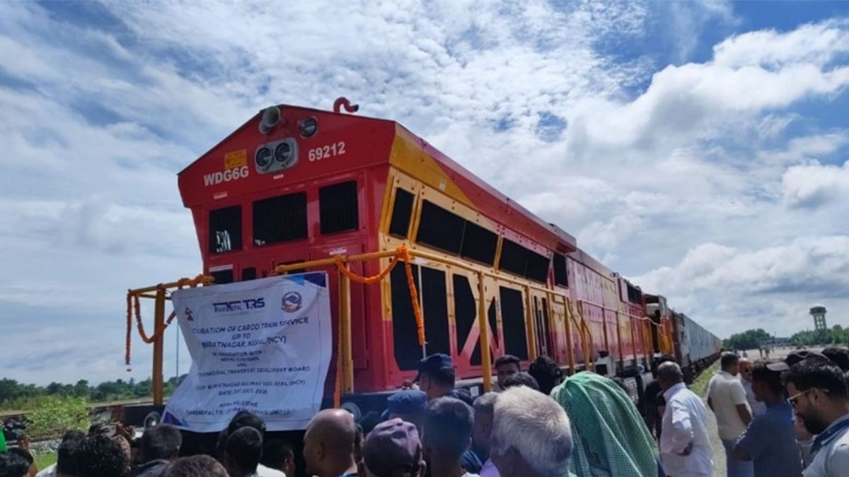 यह पहल भारत के जोगबनी और नेपाल के विराटनगर के बीच ब्रॉडगेज रेल संपर्क पर आधारित है. (Photo- Social Media)