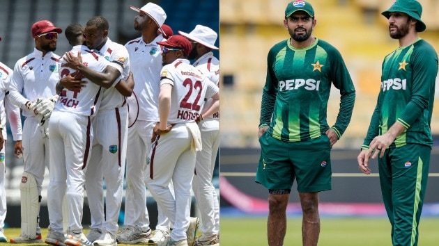 बाबर की कप्तानी में टीम का बुरा हाल (PHOTO: PTI/@windiescricket)