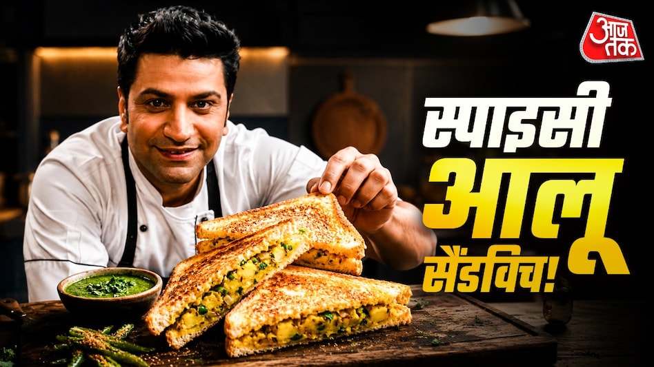 Chef Kunal compartilha receita simples de sanduíche de batata frita que leva 10 minutos para fazer