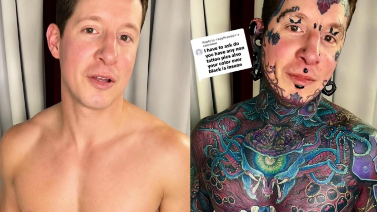 man spends £264000 on tattoos