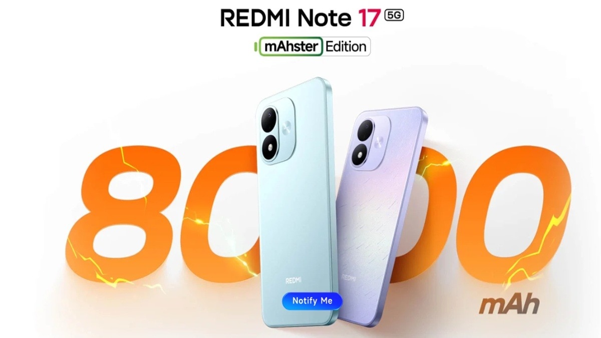 REDMI Note 17 5G में डुअल रियर कैमरा मिलेगा. (Photo: Xiaomi)