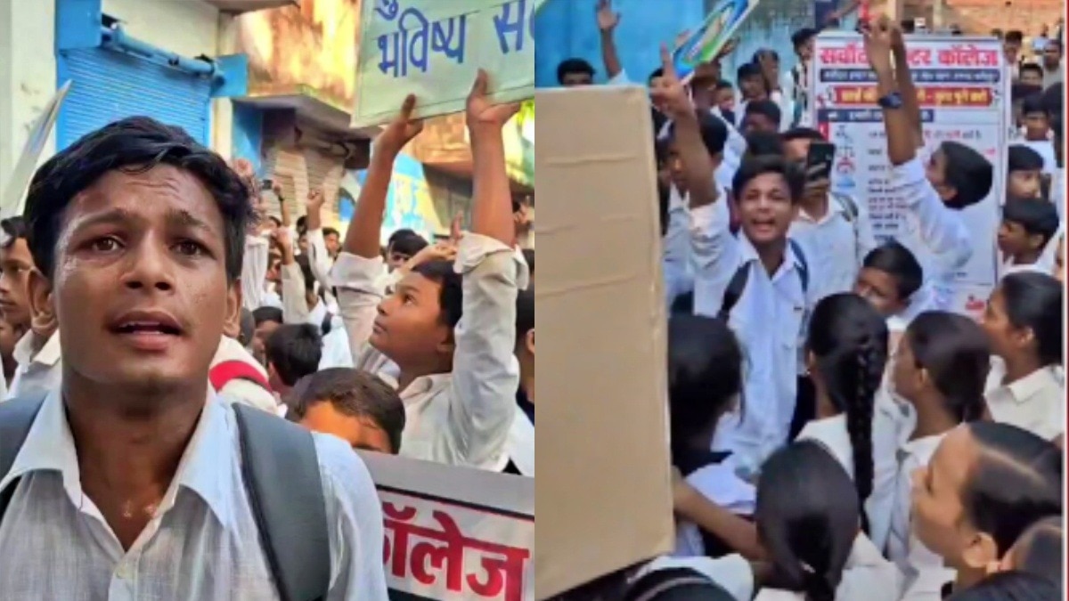 Students troubled by lack of facilities on school campus (Photo: Screengrab)