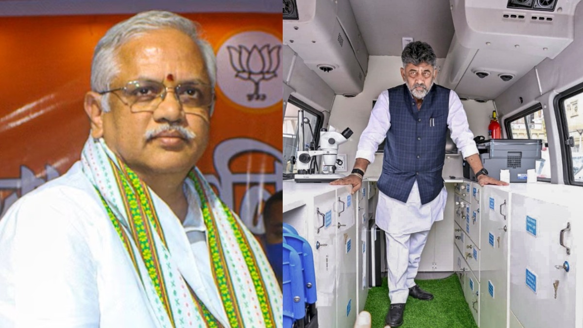BL संतोष ने CM DK शिवकुमार पर जमकर निशाना साधा है. (फोटो-PTI)