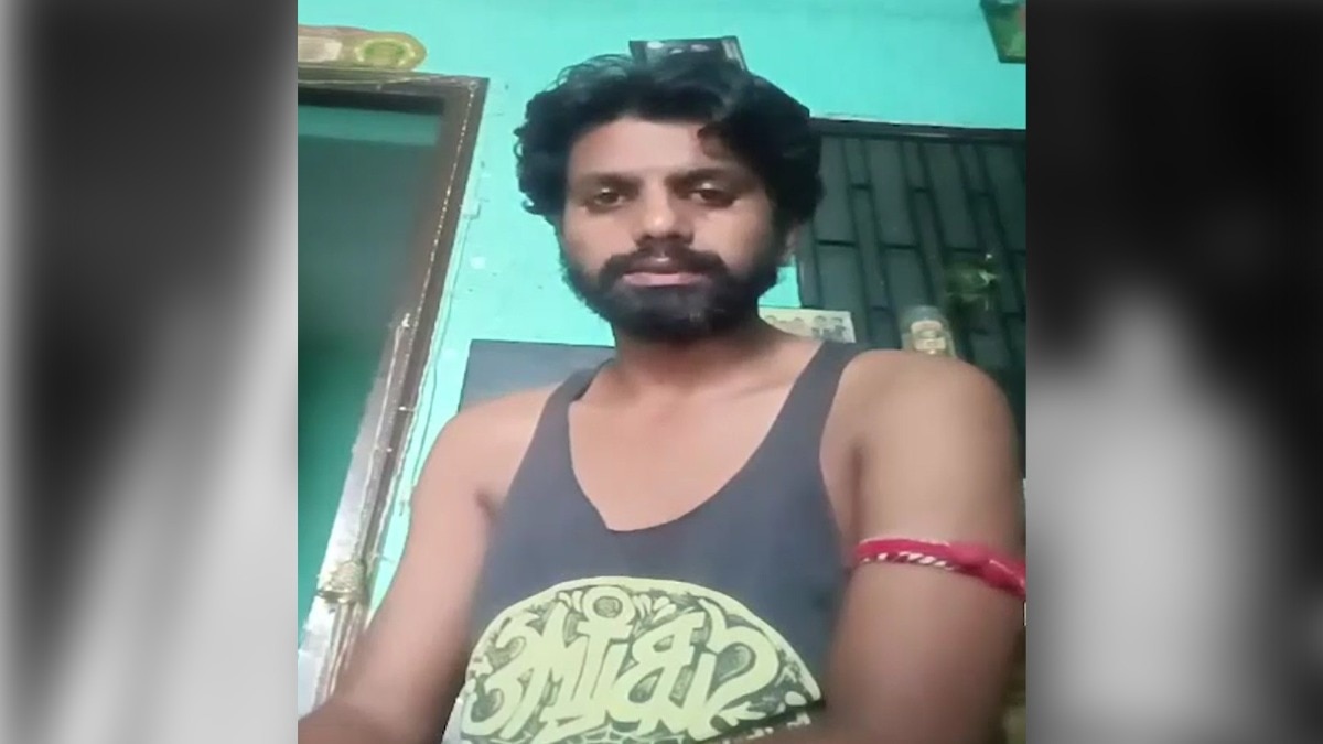 A husband consumed poison after seeing an objectionable video of a young man on his wife mobile phone
