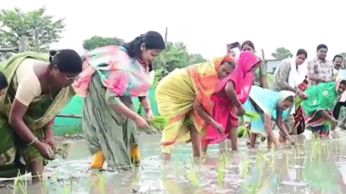 प्राकृतिक तरीके से खेती को बढ़ावा देने का दिया मैसेज. (Photo: Screengrab)