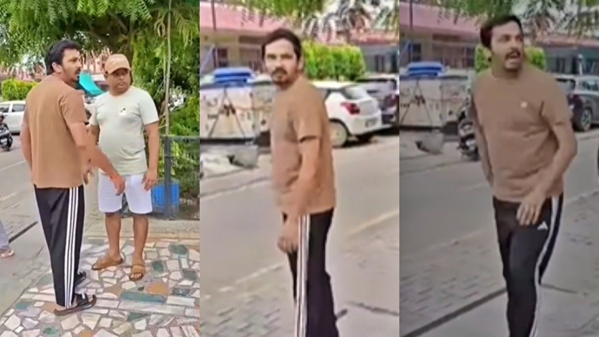 गाजियाबाद के गालीबाज युवक पर एफआईआर दर्ज (Screengrab) 