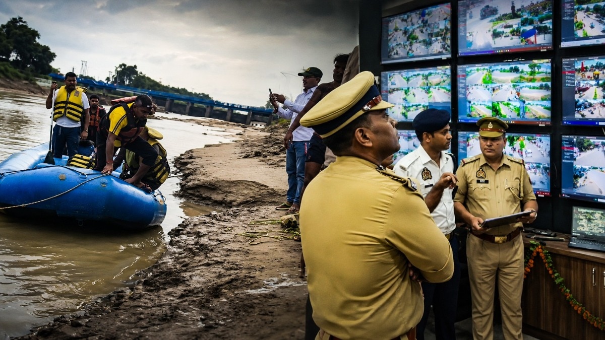 हरिद्वार में गंगा में डूबे चार कांवड़िये. (Photo: ITG)