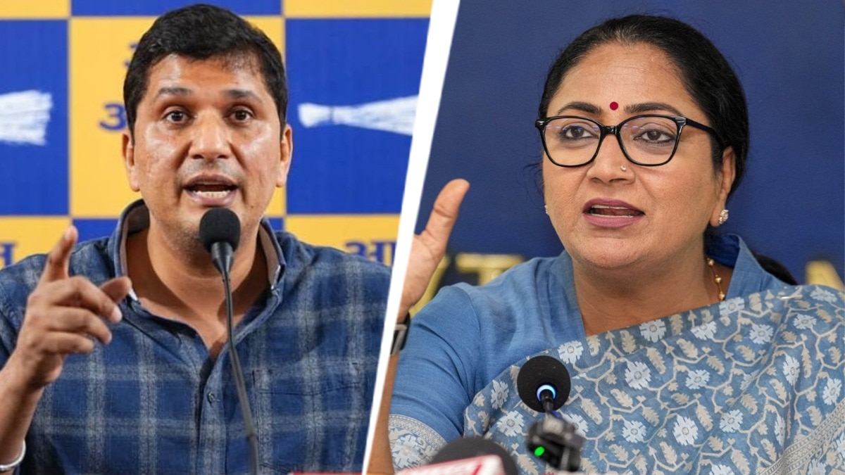 सौरभ भारद्वाज ने प्रेस कॉन्फ्रेंस में BJP पर पलटवार किया है