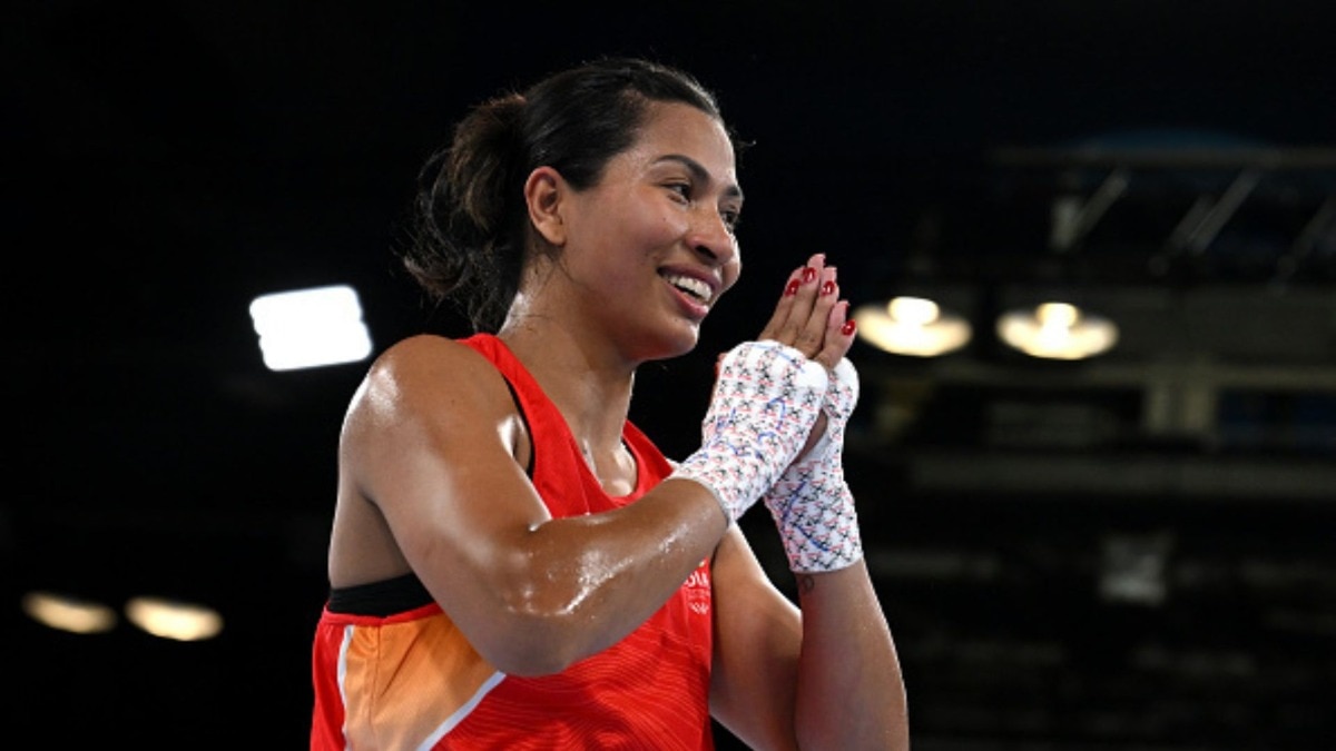 लवलीना बोरगोहेन गोल्ड मेडल जीतने से एक कदम दूर. (Photo: Getty)