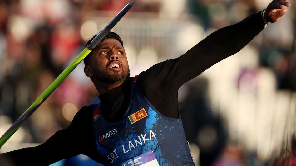 Rumesh Pathirage se torna campeão do CWG, vencendo Niraj Chopra no lançamento de dardo