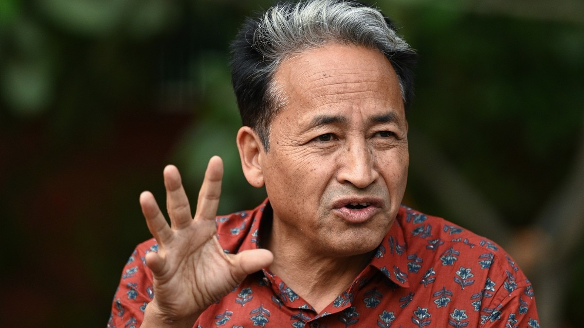 सोनम वांगचुक ने सरकार और देशवासियों के नाम एक वीडियो संदेश जारी किया (Photo: PTI)