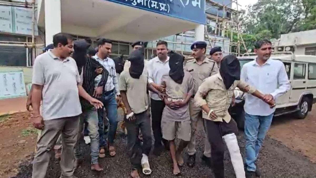पांच आरोपी पकड़े गए, दो की तलाश जारी. (Photo: Screengrab)