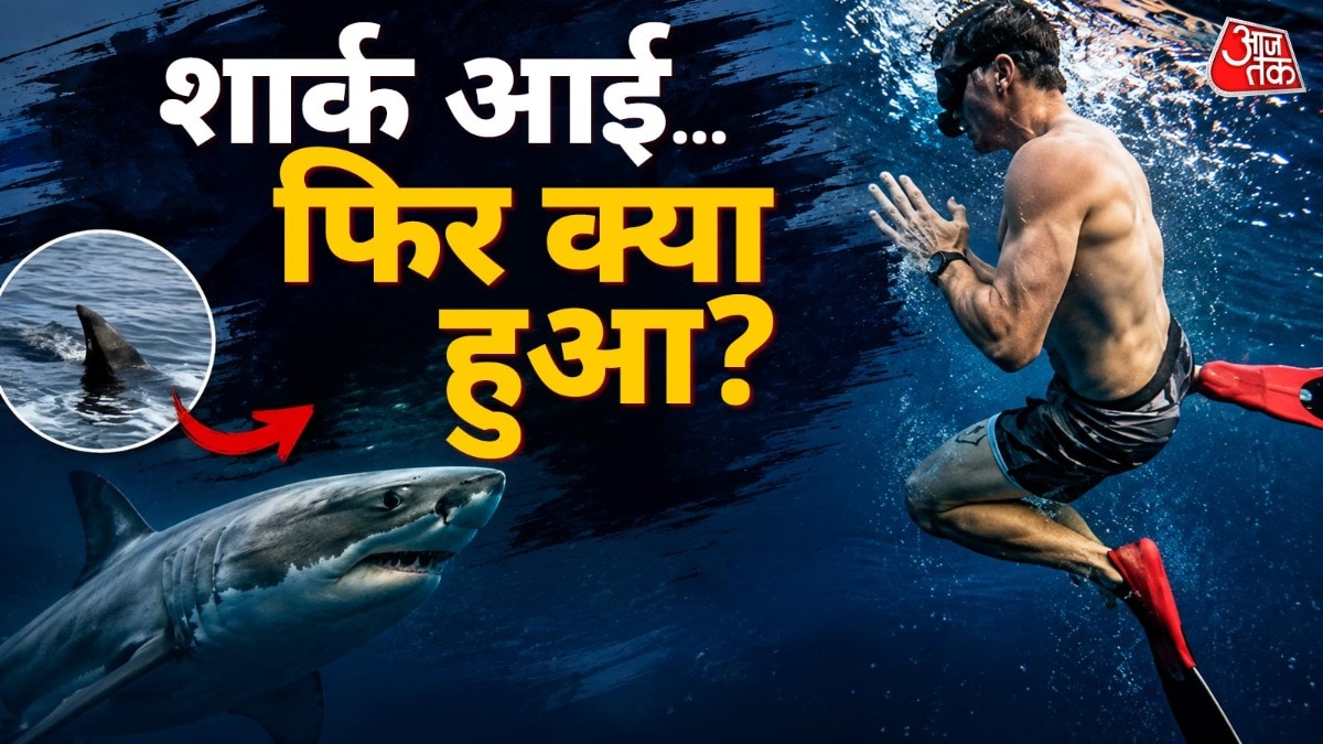 एक फ्रेम में स्पीयर गन भी नजर आती है (Photo:X/@ABC)