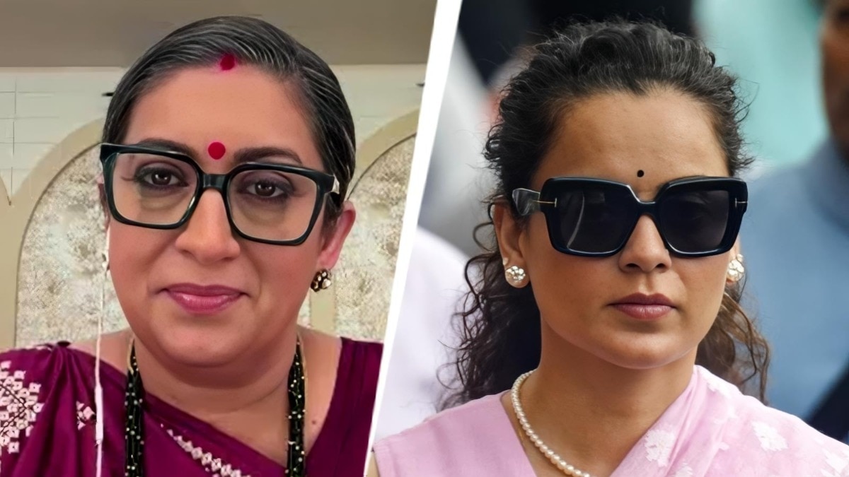 कंगना के 'जेनरेशन गटर' बयान पर स्मृति ईरानी का रिएक्शन, जानें क्या बोलीं